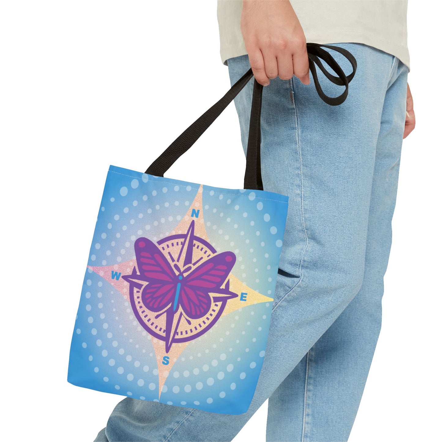 Butterfly Navigation Tote (Double-Sided)