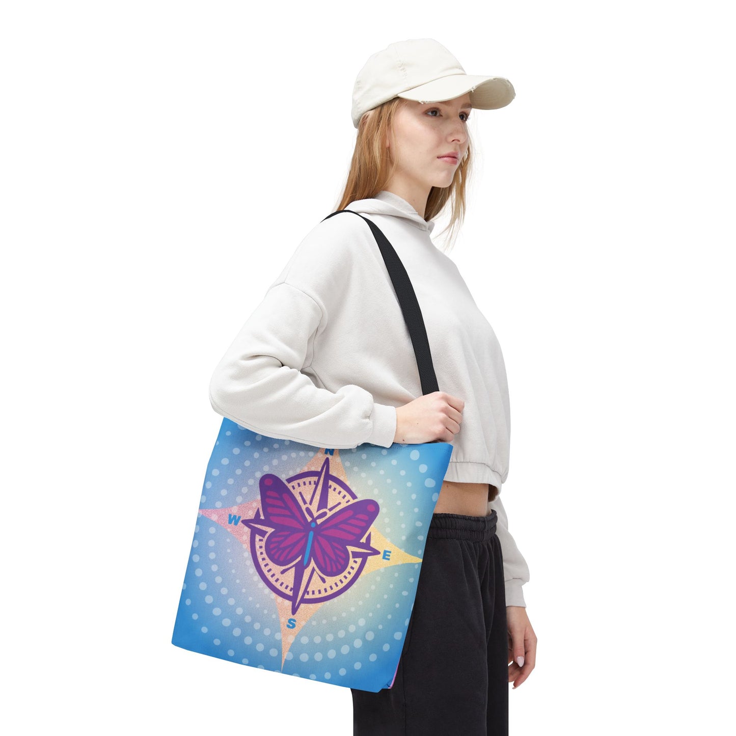 Butterfly Navigation Tote (Double-Sided)
