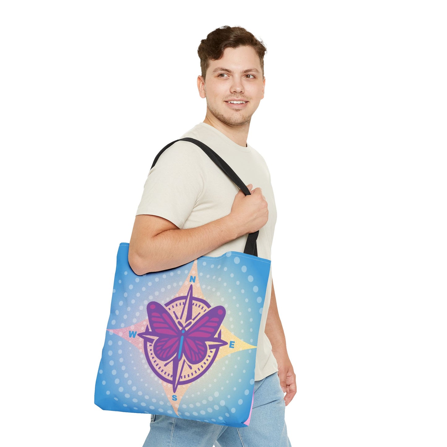 Butterfly Navigation Tote (Double-Sided)