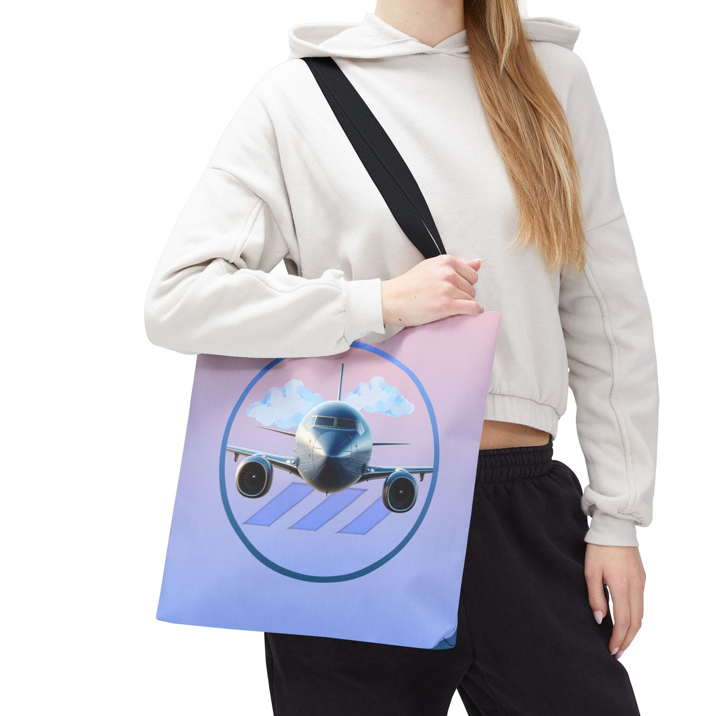 Double-Sided Aviation Tote Bag