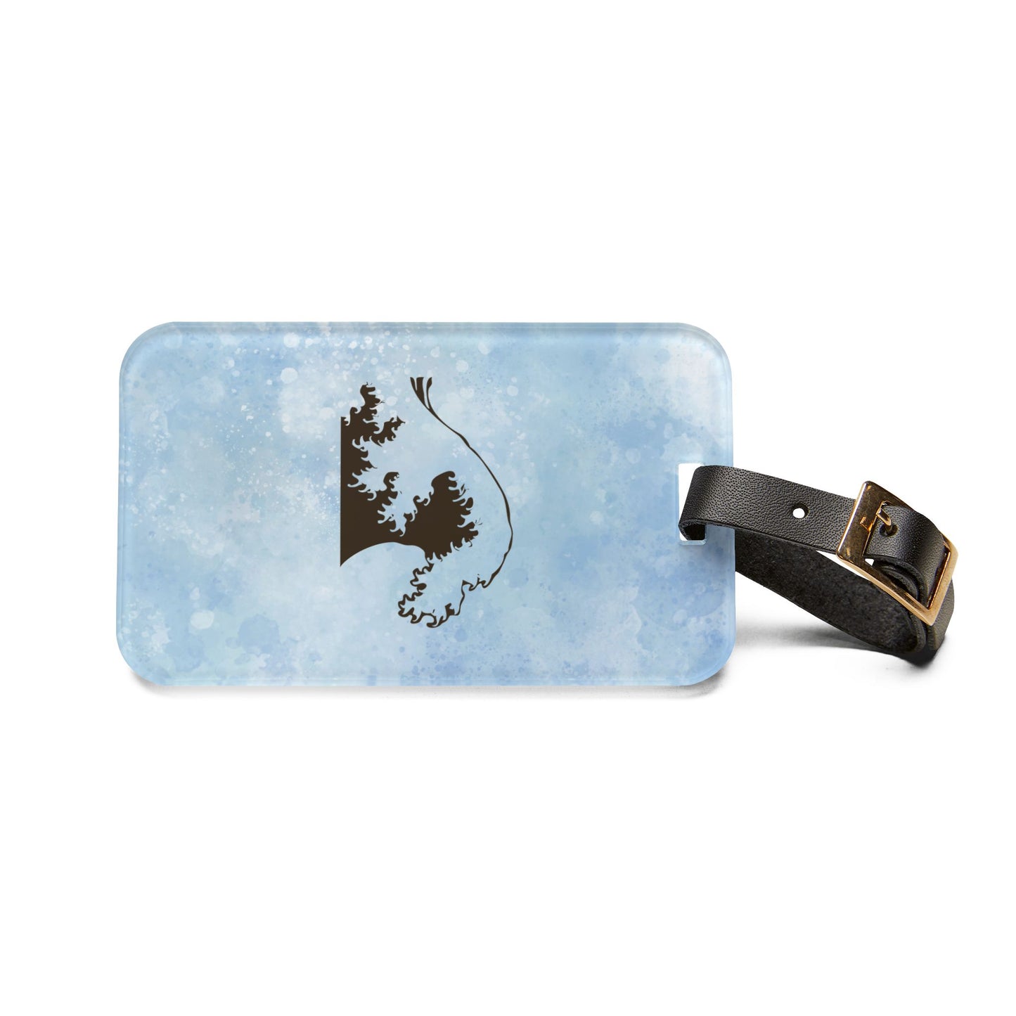 ๐ Wave Amulet Luggage Tag