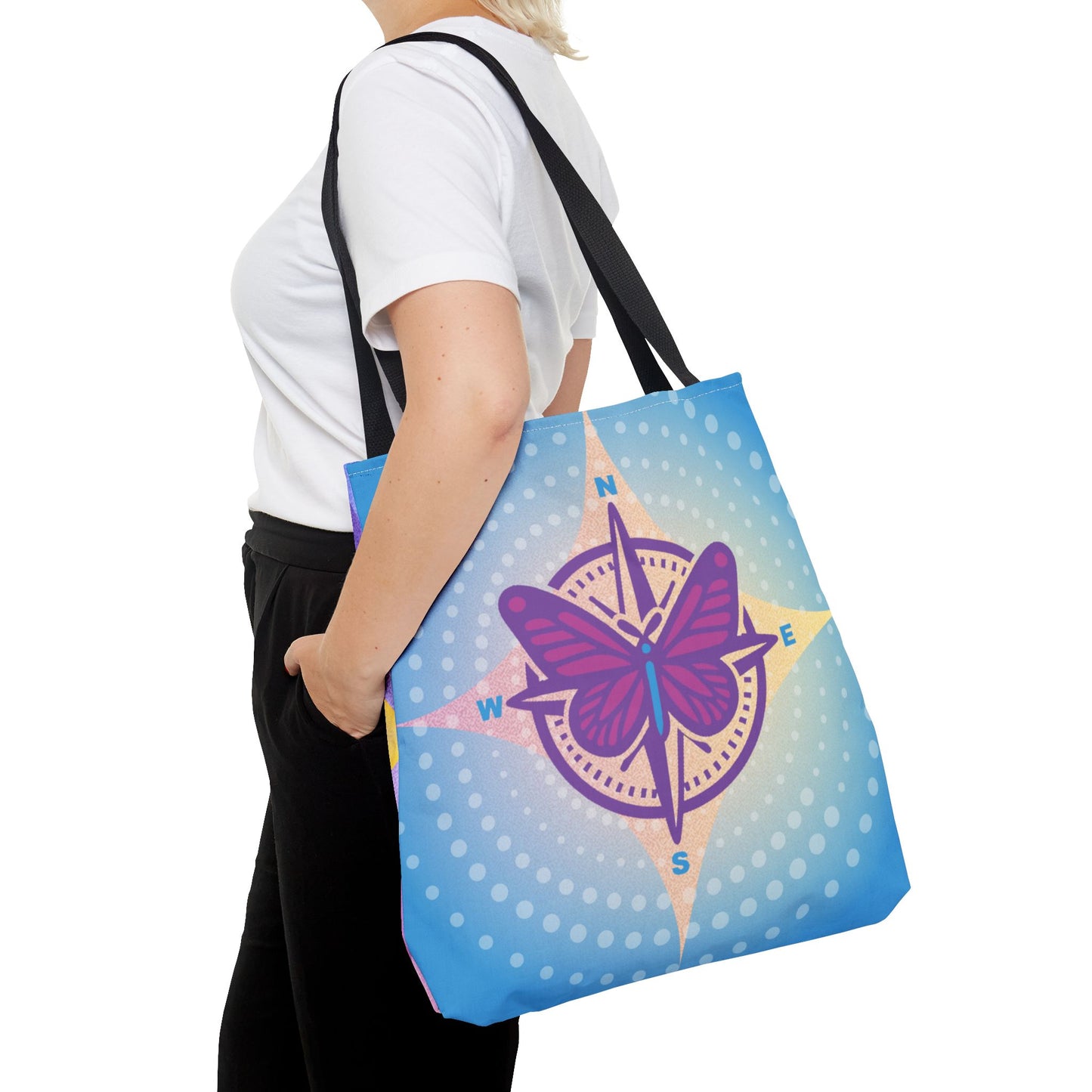 Butterfly Navigation Tote (Double-Sided)