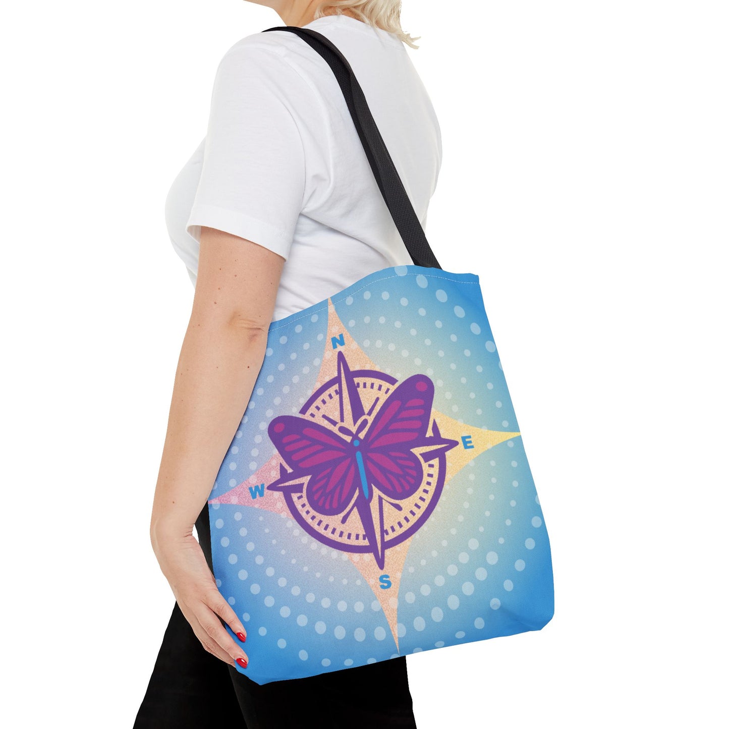 Butterfly Navigation Tote (Double-Sided)