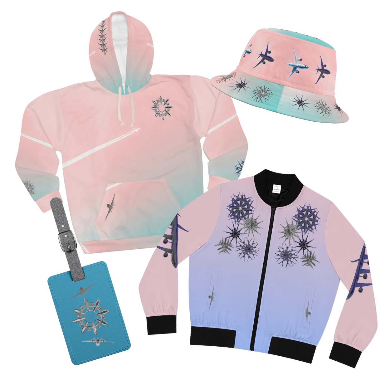 Aviation Snowflakes Collection - SOLO SOHI Travel Shop