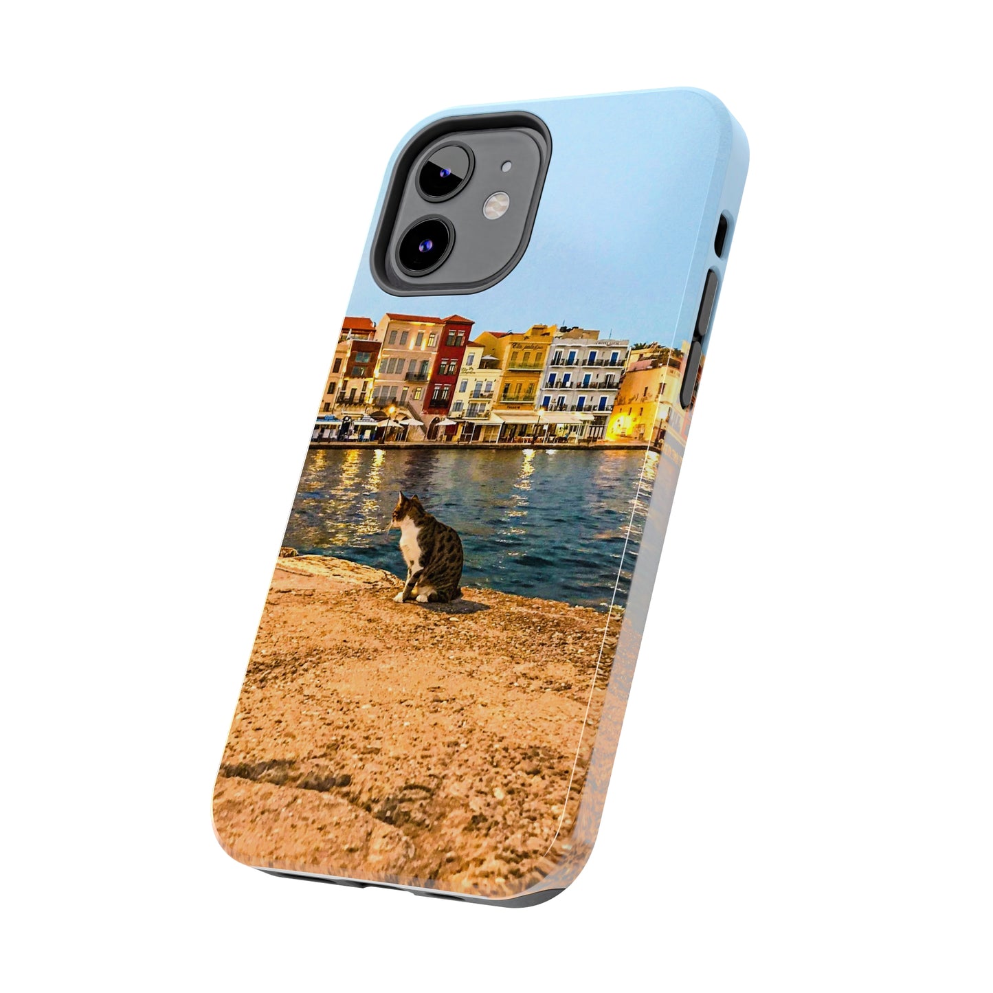 Crete Port Kitty Explorer Tough Phone Case