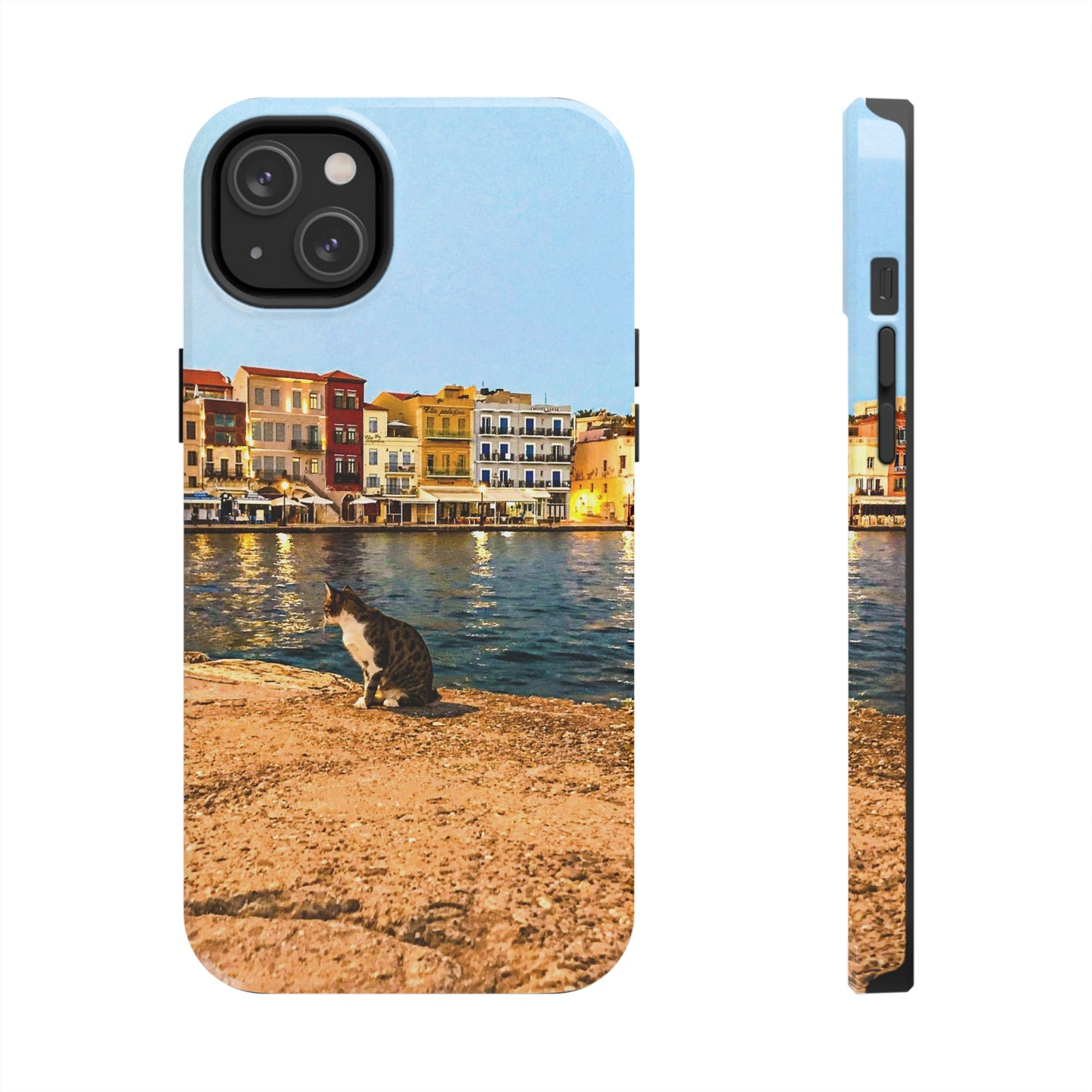 Crete Port Kitty Explorer Tough Phone Case