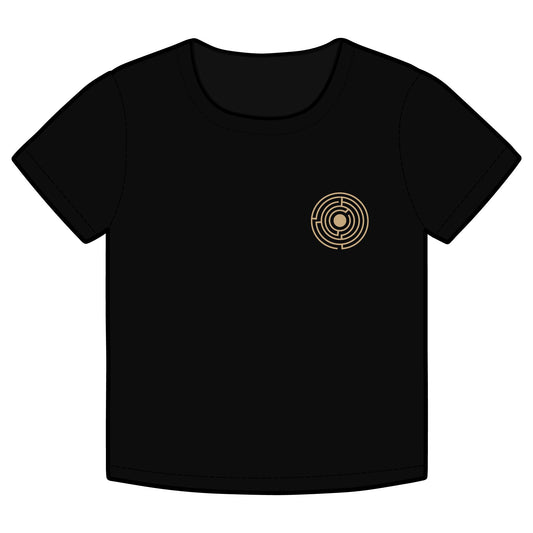 The Labyrinth Organic Rib Baby Tee
