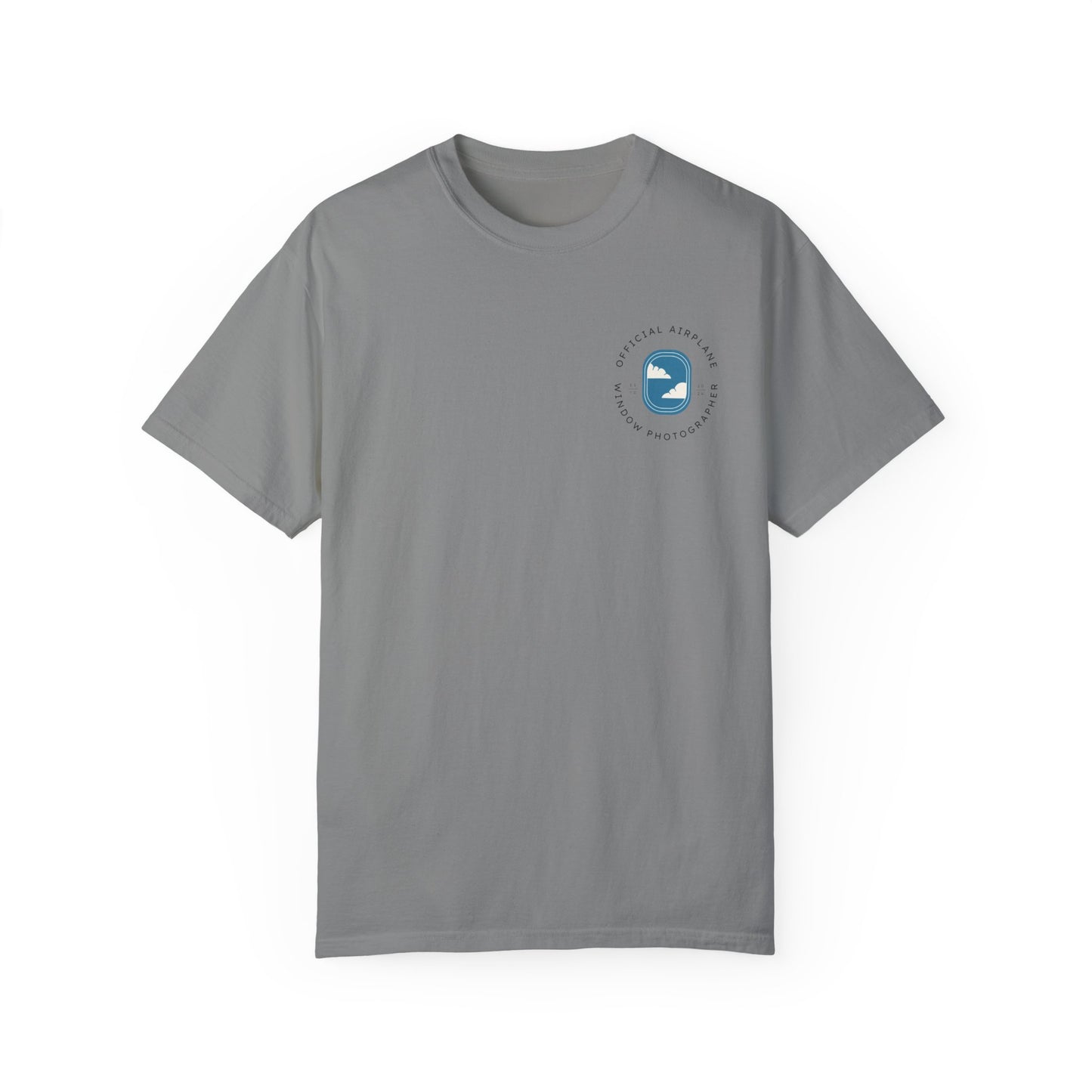 Official Airplane Window Photographer T - shirt - SOLO SOHI Travel Shop