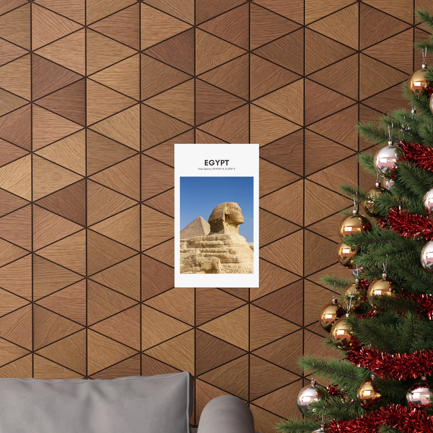 Giza Sphinx Vertical Poster - SOLO SOHI Travel Shop