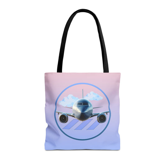 Double-Sided Aviation Tote Bag