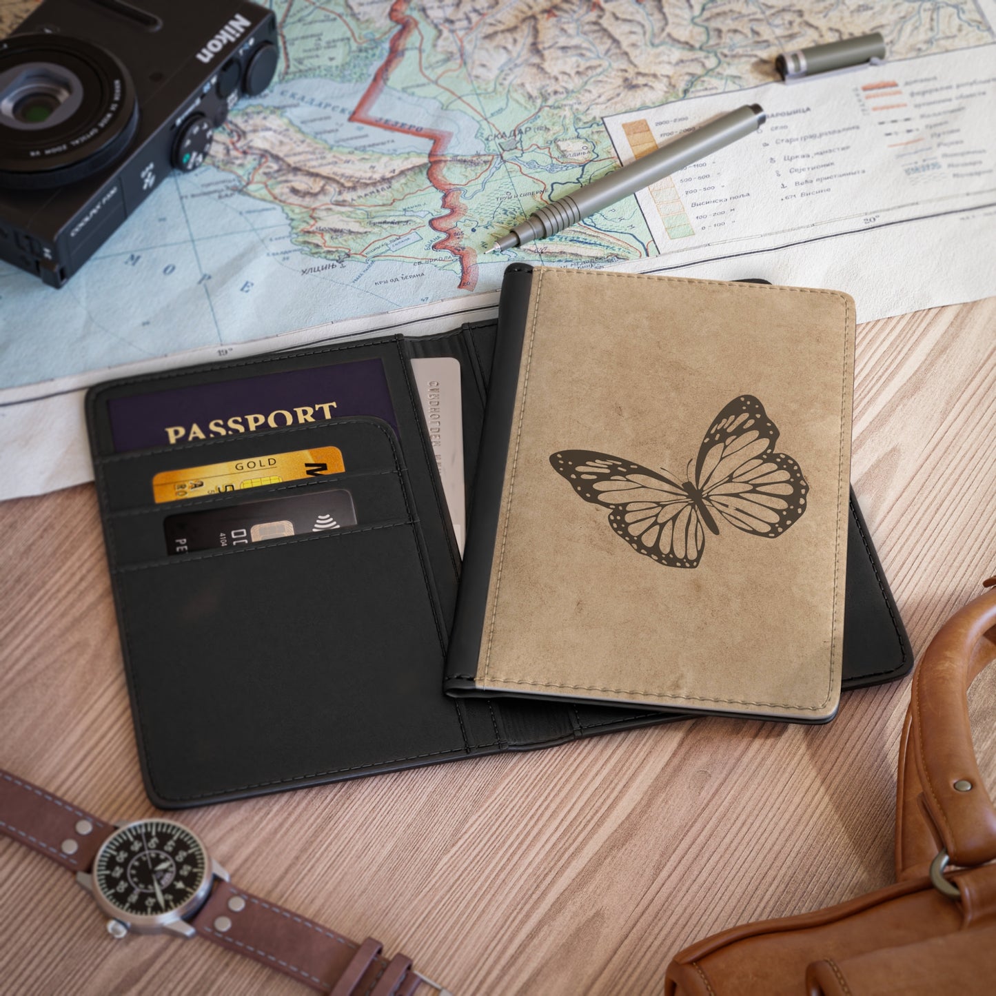 🦋 Butterfly Amulet Passport Cover