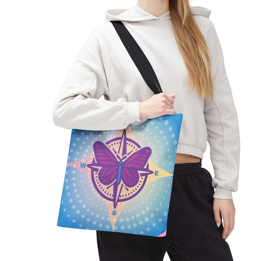 Butterfly Navigation Tote (Double-Sided)