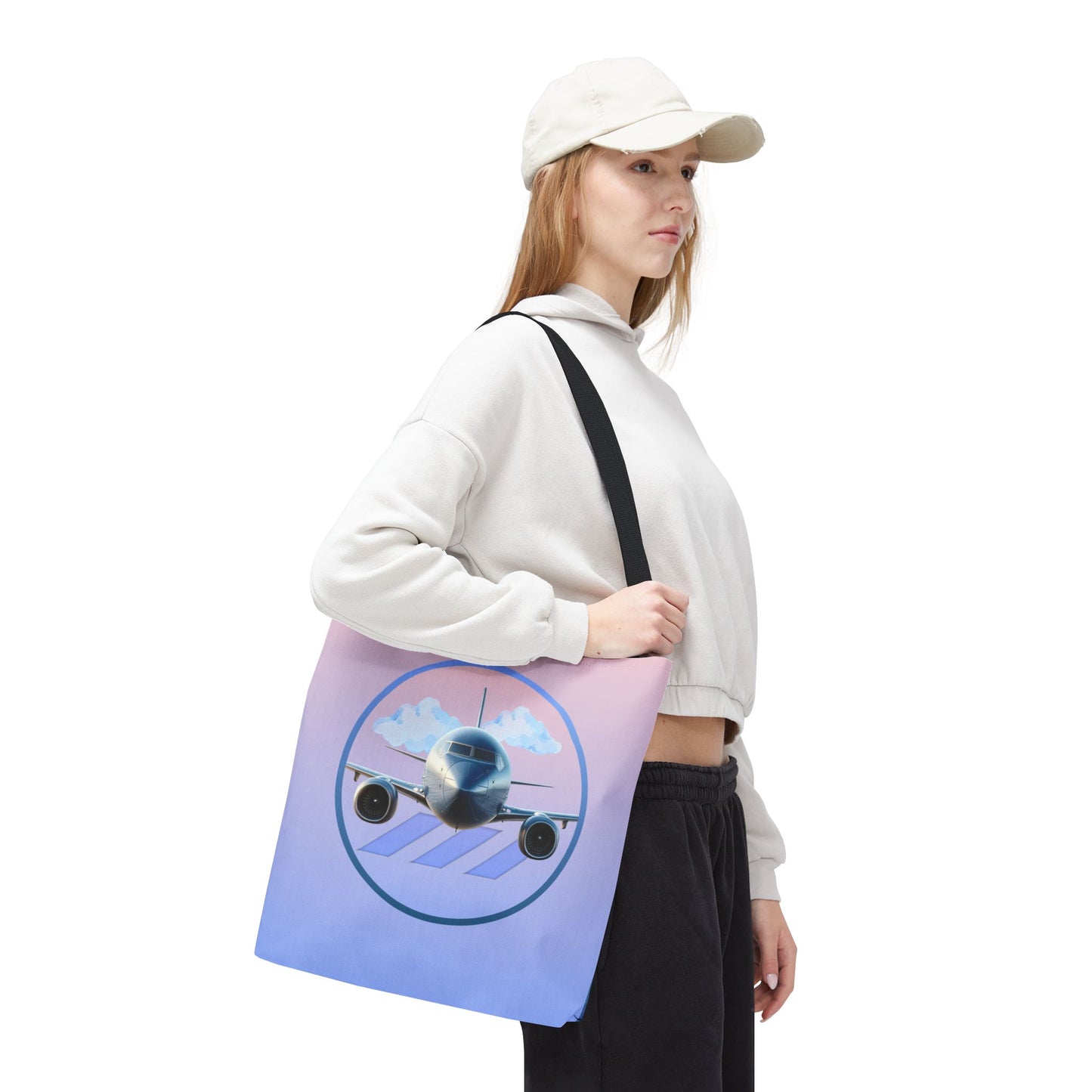 Double-Sided Aviation Tote Bag