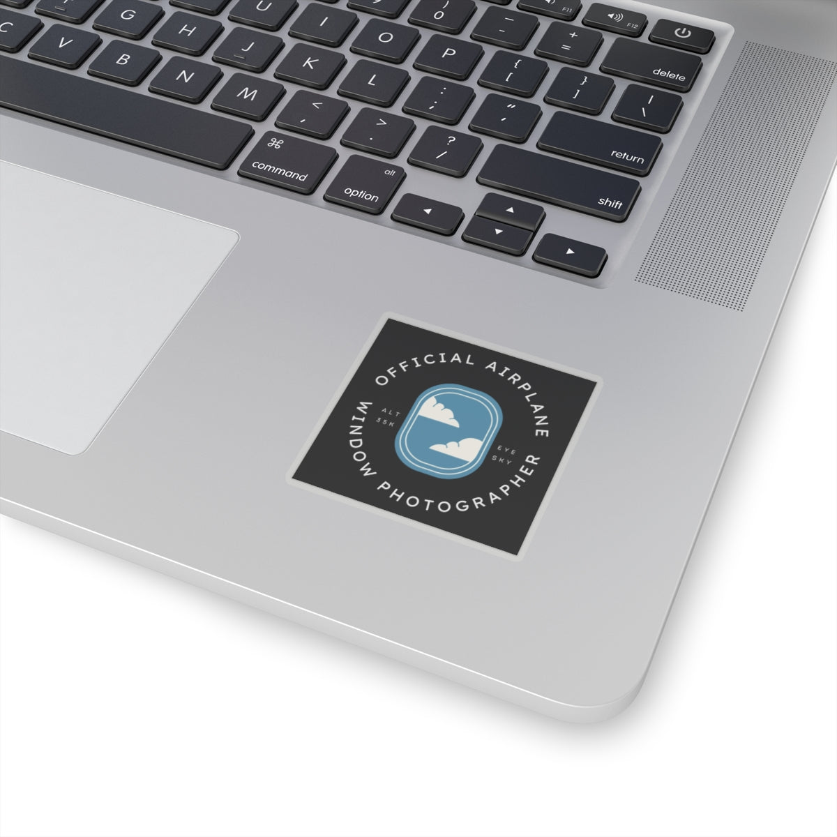 Official Airplane Window Photographer Sticker