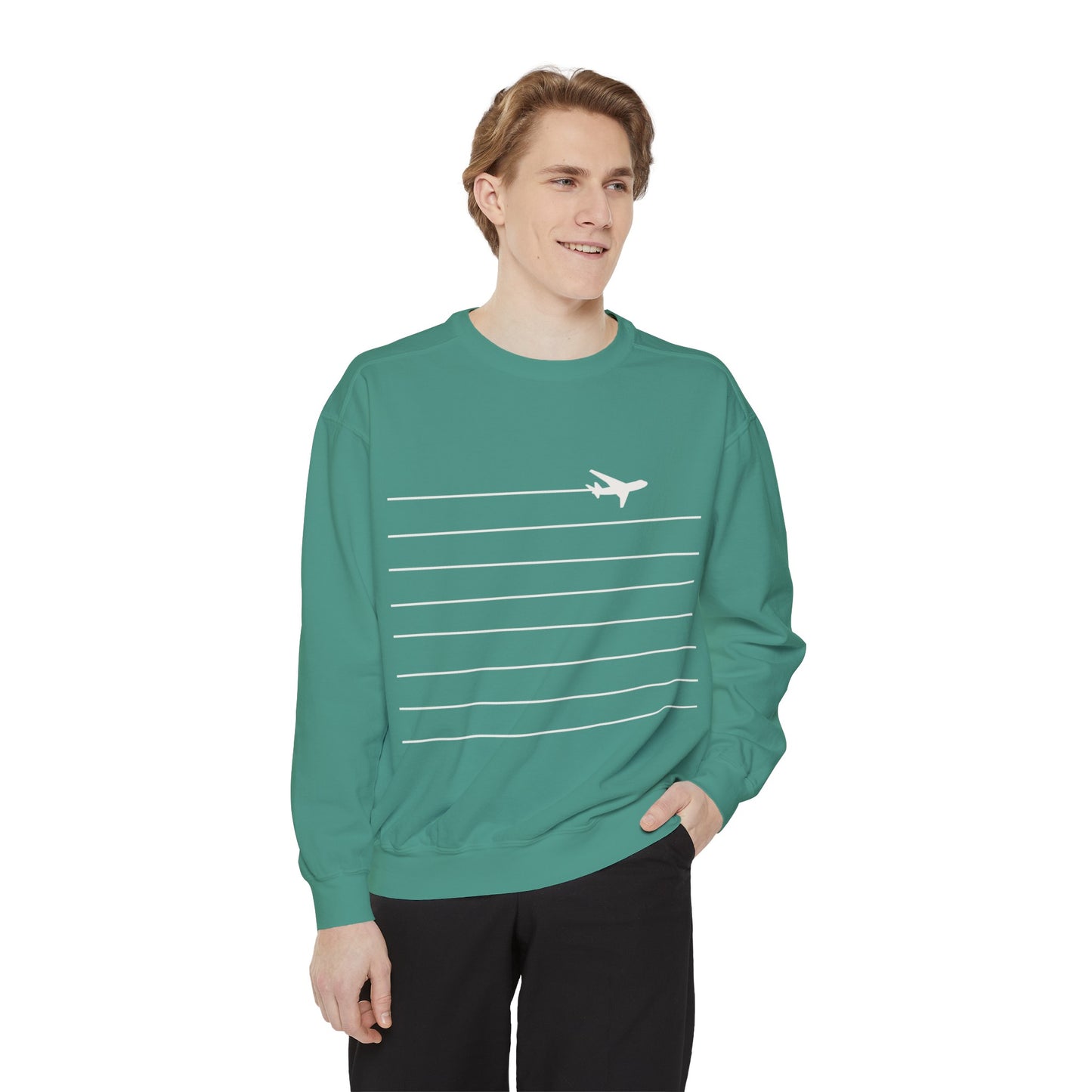 Flight Path Sweatshirt - SOLO SOHI Travel Shop