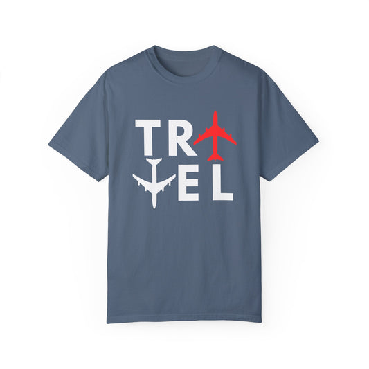 Airplane Travel T - shirt (Comfort Colors) - SOLO SOHI Travel Shop