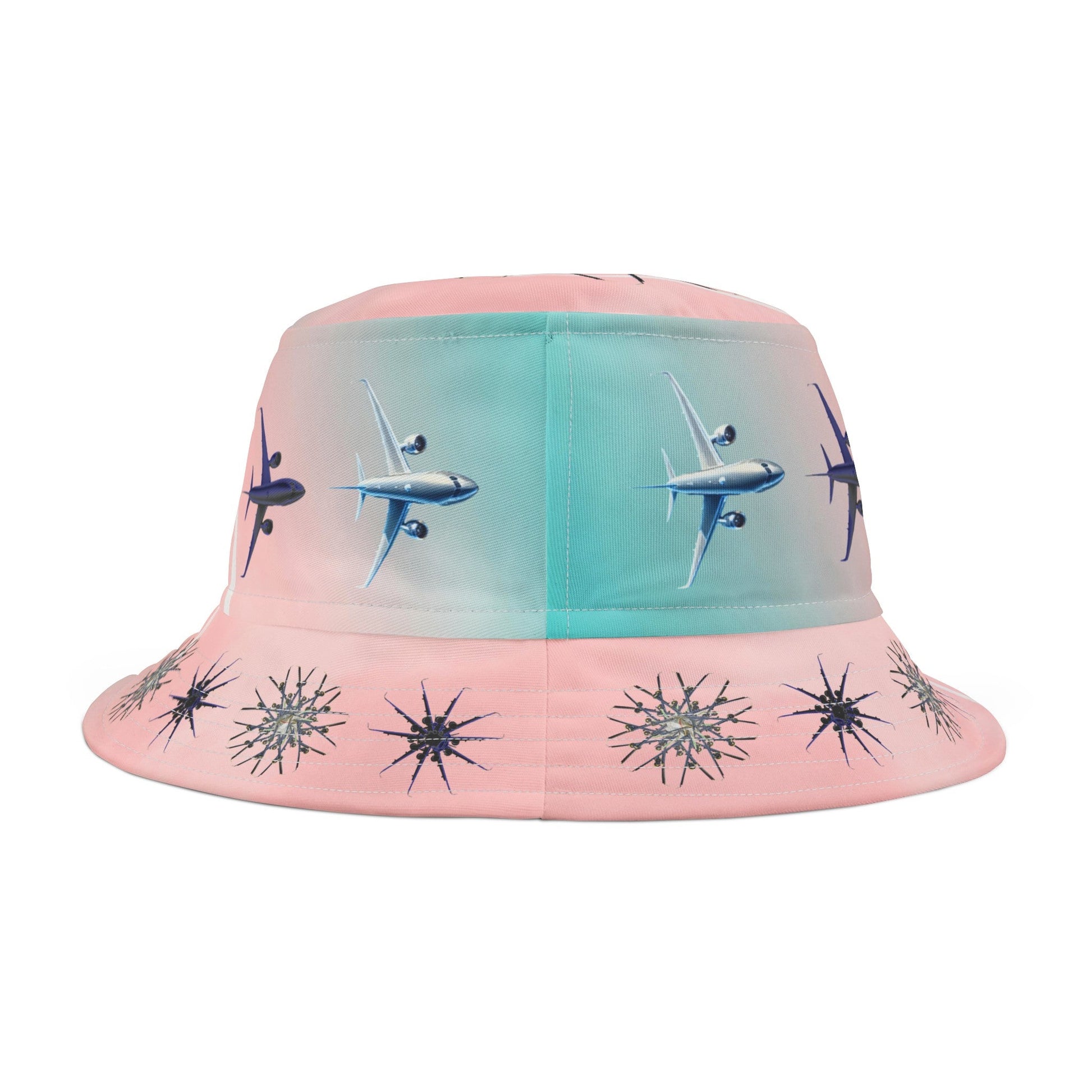 Aviation Snowflakes Bucket Hat - SOLO SOHI Travel Shop