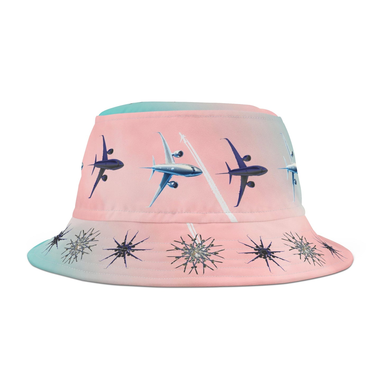 Aviation Snowflakes Bucket Hat - SOLO SOHI Travel Shop