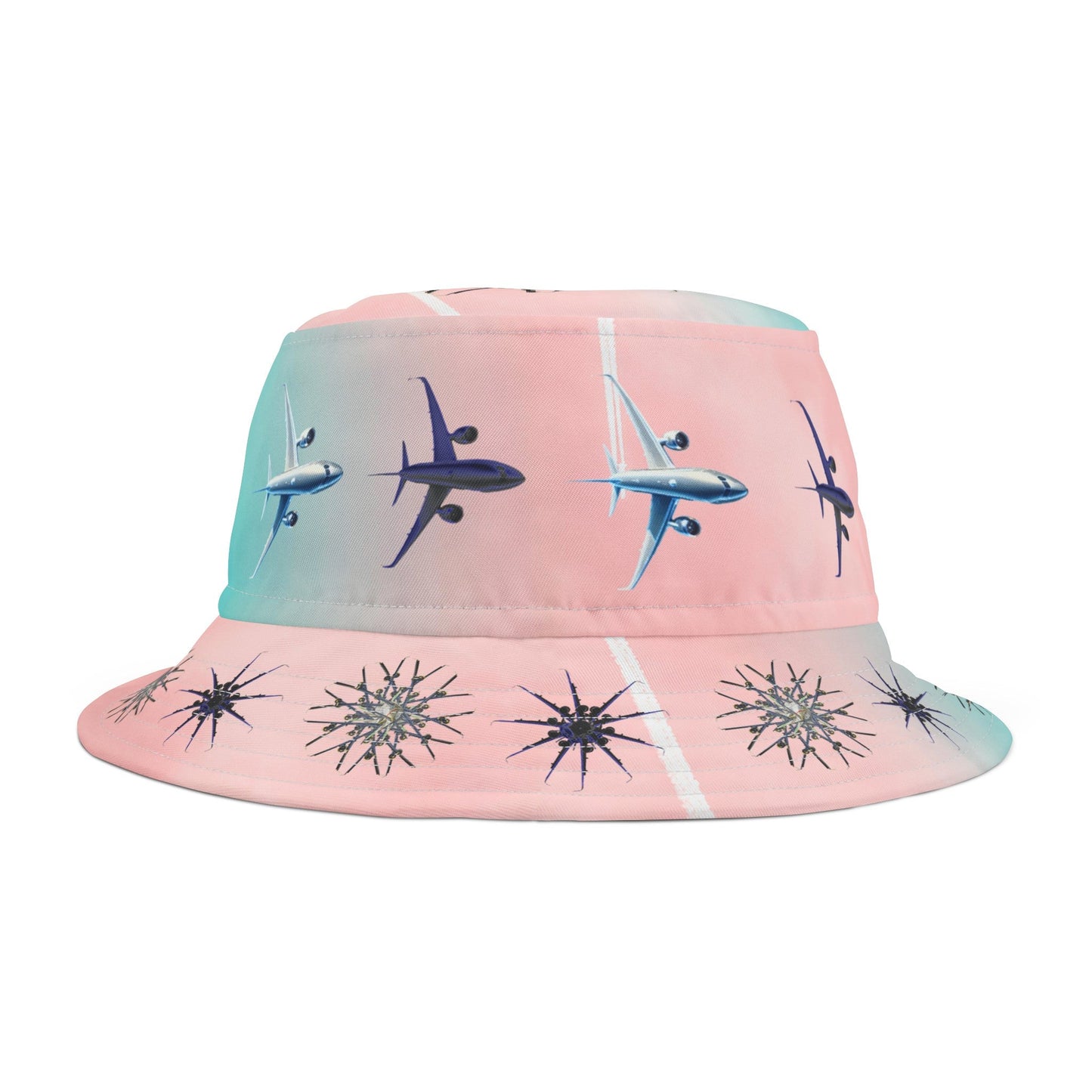 Aviation Snowflakes Bucket Hat - SOLO SOHI Travel Shop