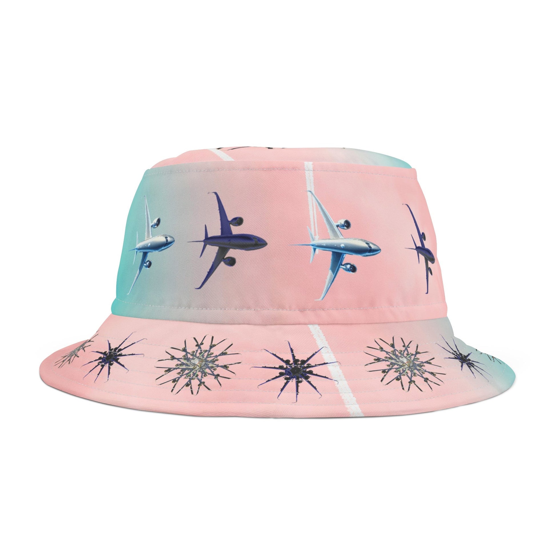 Aviation Snowflakes Bucket Hat - SOLO SOHI Travel Shop