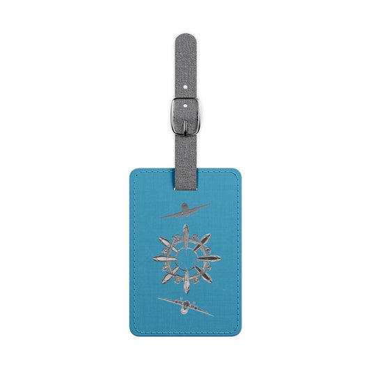 Aviation Snowflakes Luggage Tag - SOLO SOHI Travel Shop