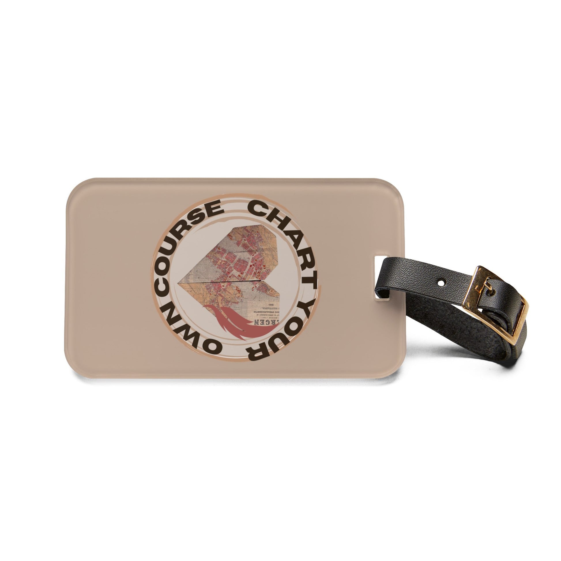 Chart Your Own Course Luggage Tag - SOLO SOHI Travel Shop