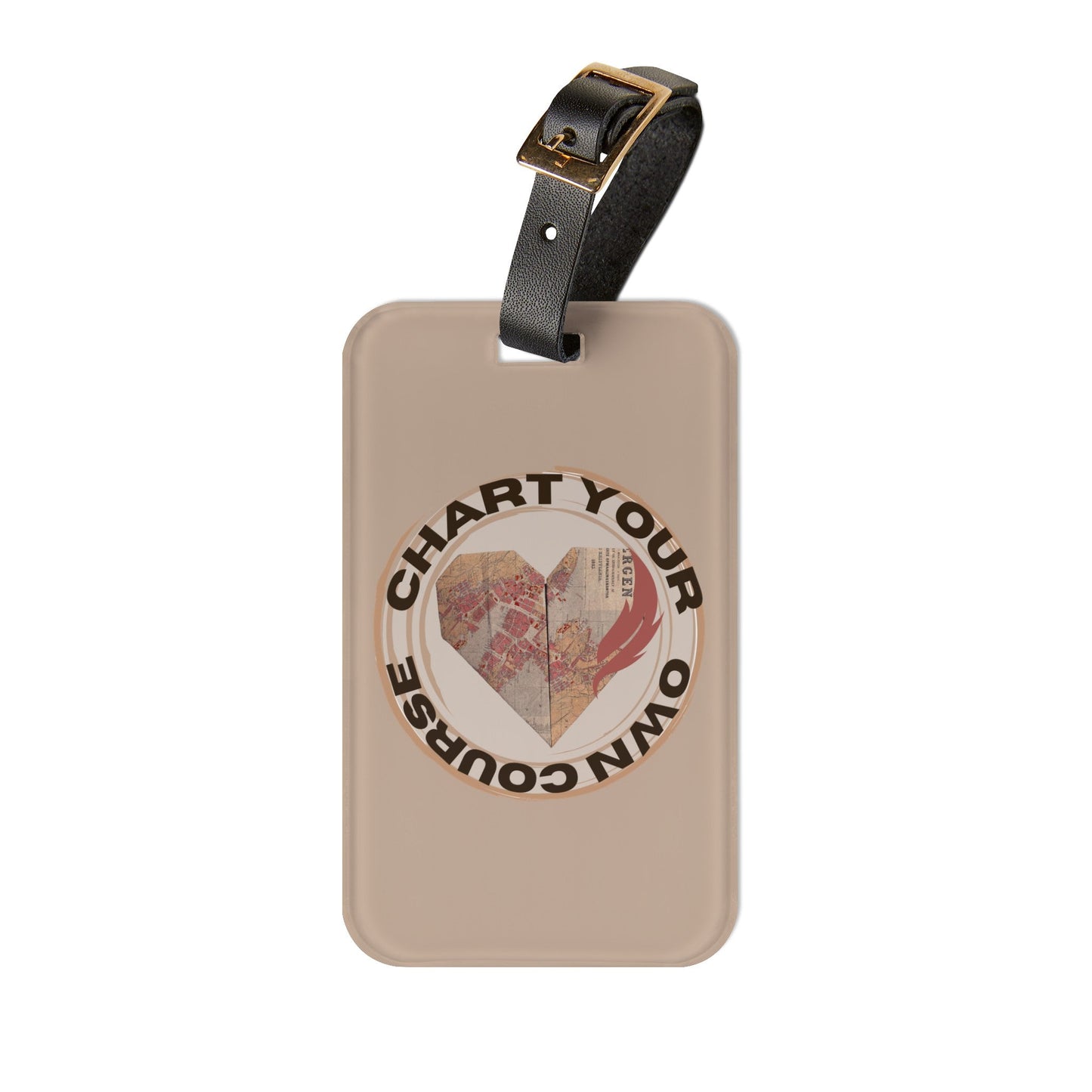 Chart Your Own Course Luggage Tag - SOLO SOHI Travel Shop