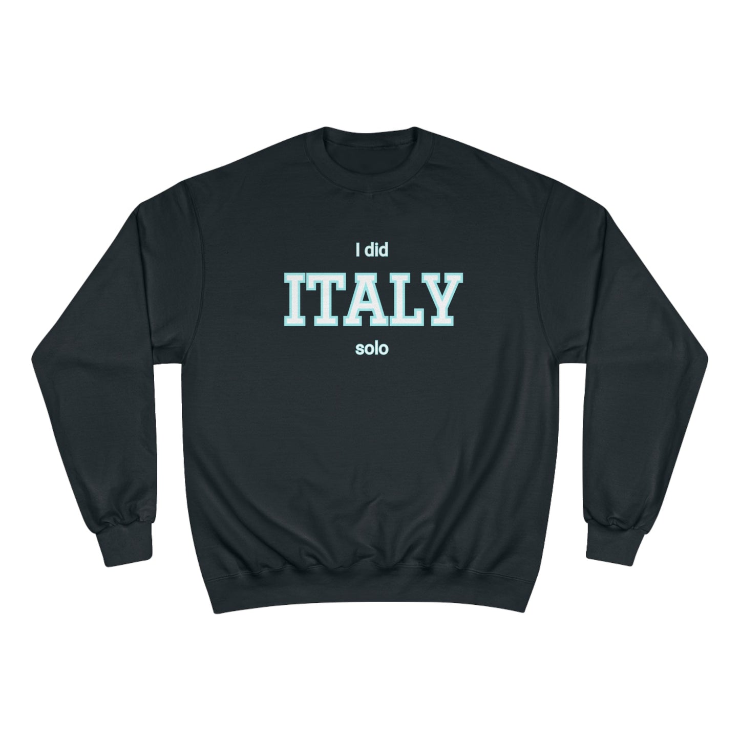 Customizable Solo Country Champion Sweatshirt - SOLO SOHI Travel Shop