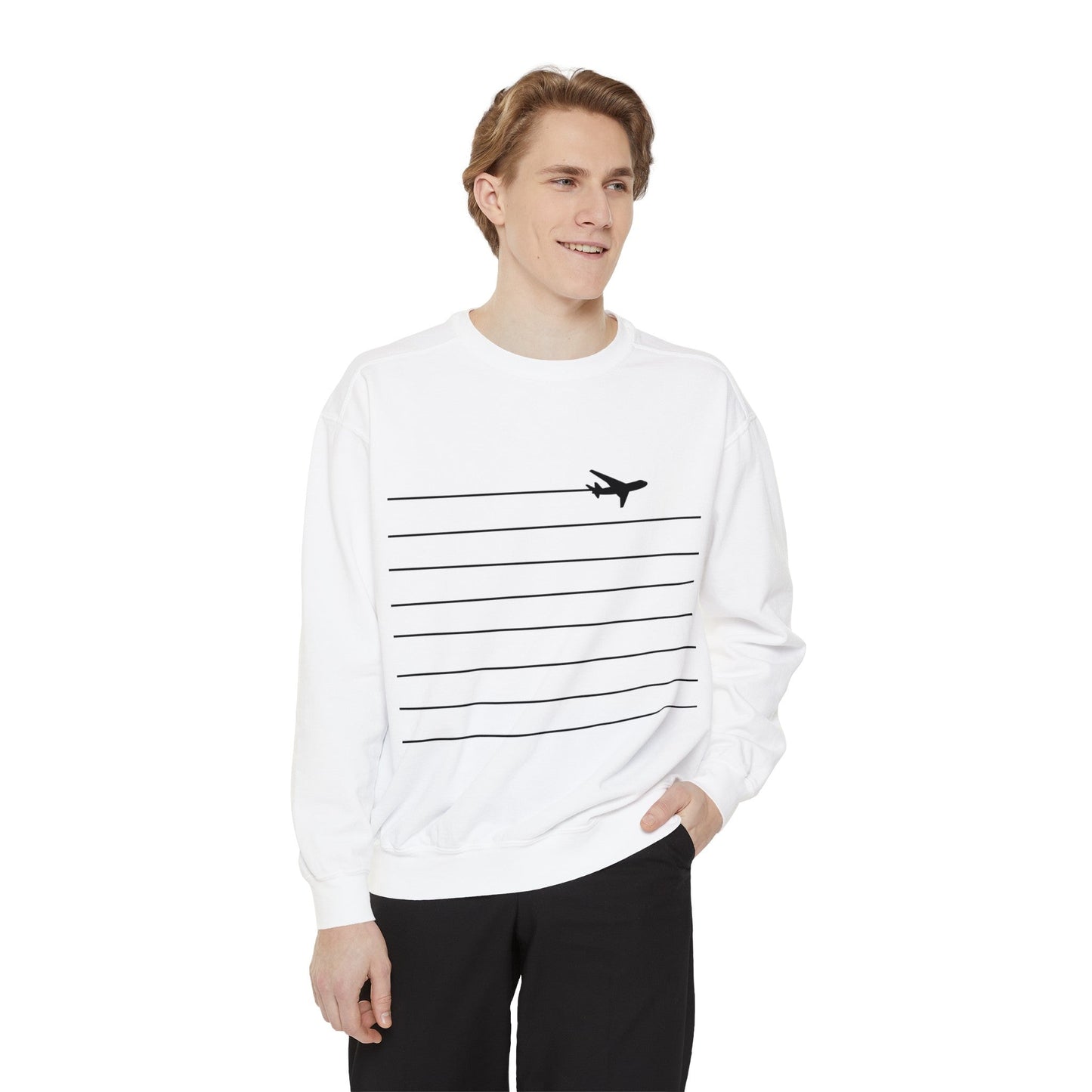 Flight Path Sweatshirt - SOLO SOHI Travel Shop