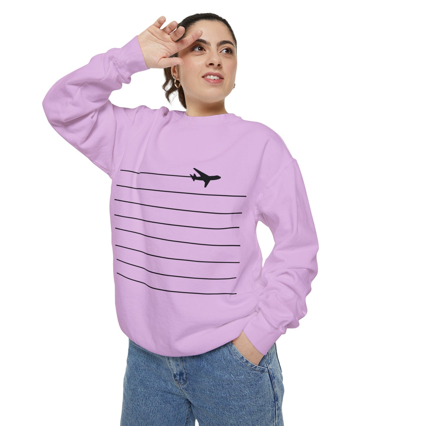 Flight Path Sweatshirt - SOLO SOHI Travel Shop