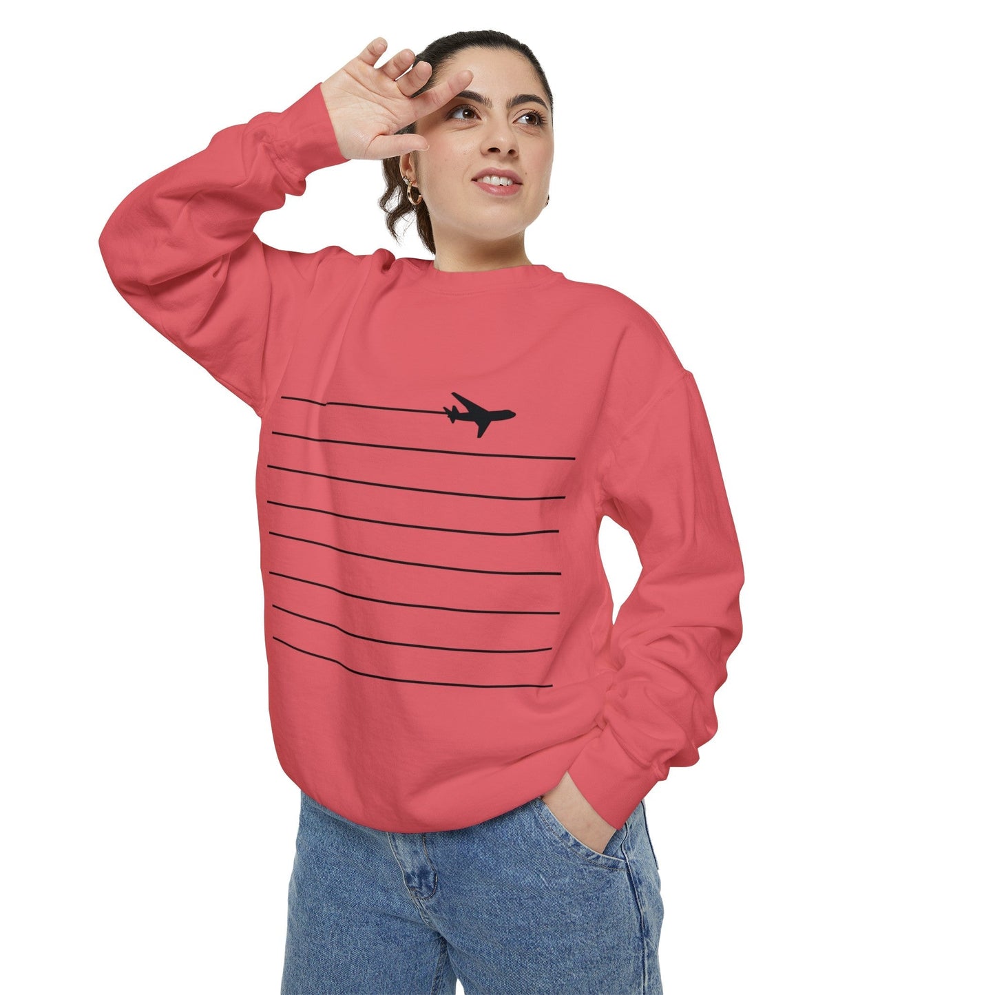 Flight Path Sweatshirt - SOLO SOHI Travel Shop