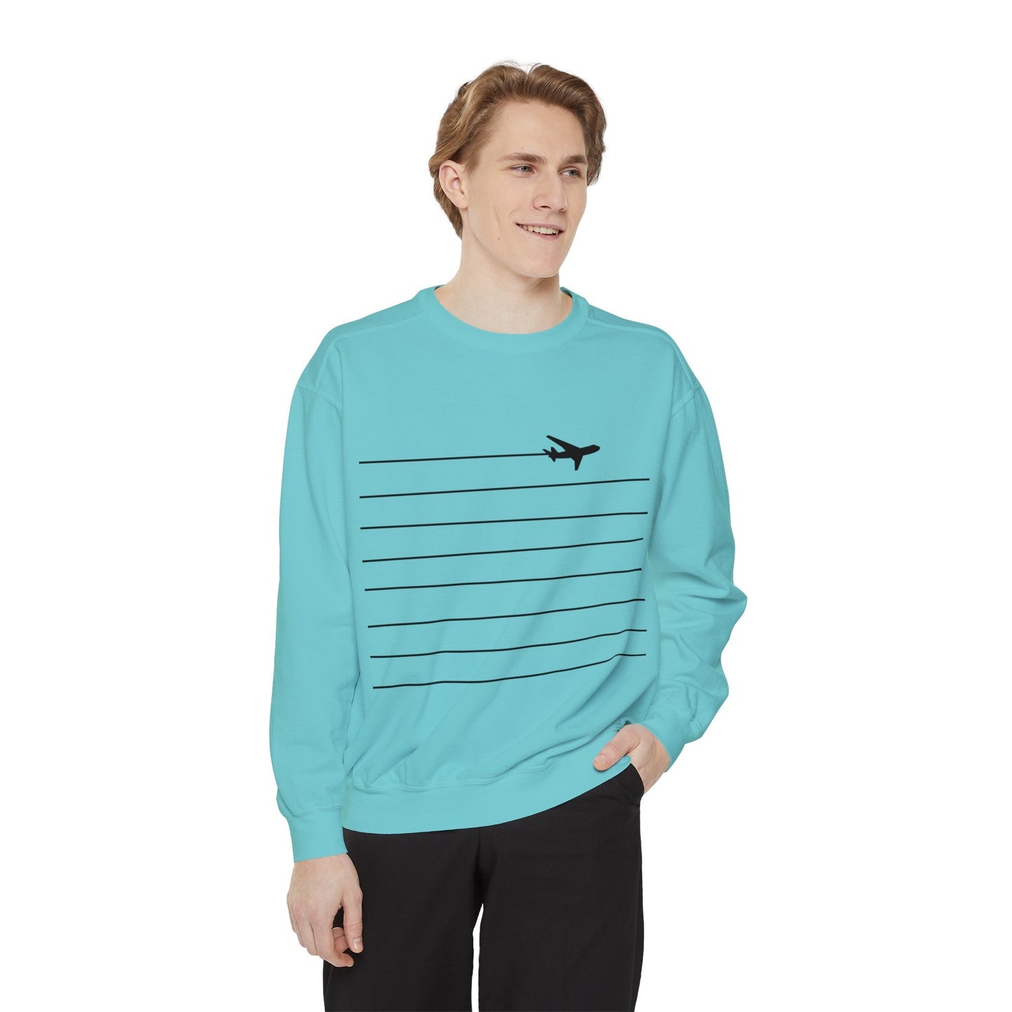 Flight Path Sweatshirt - SOLO SOHI Travel Shop