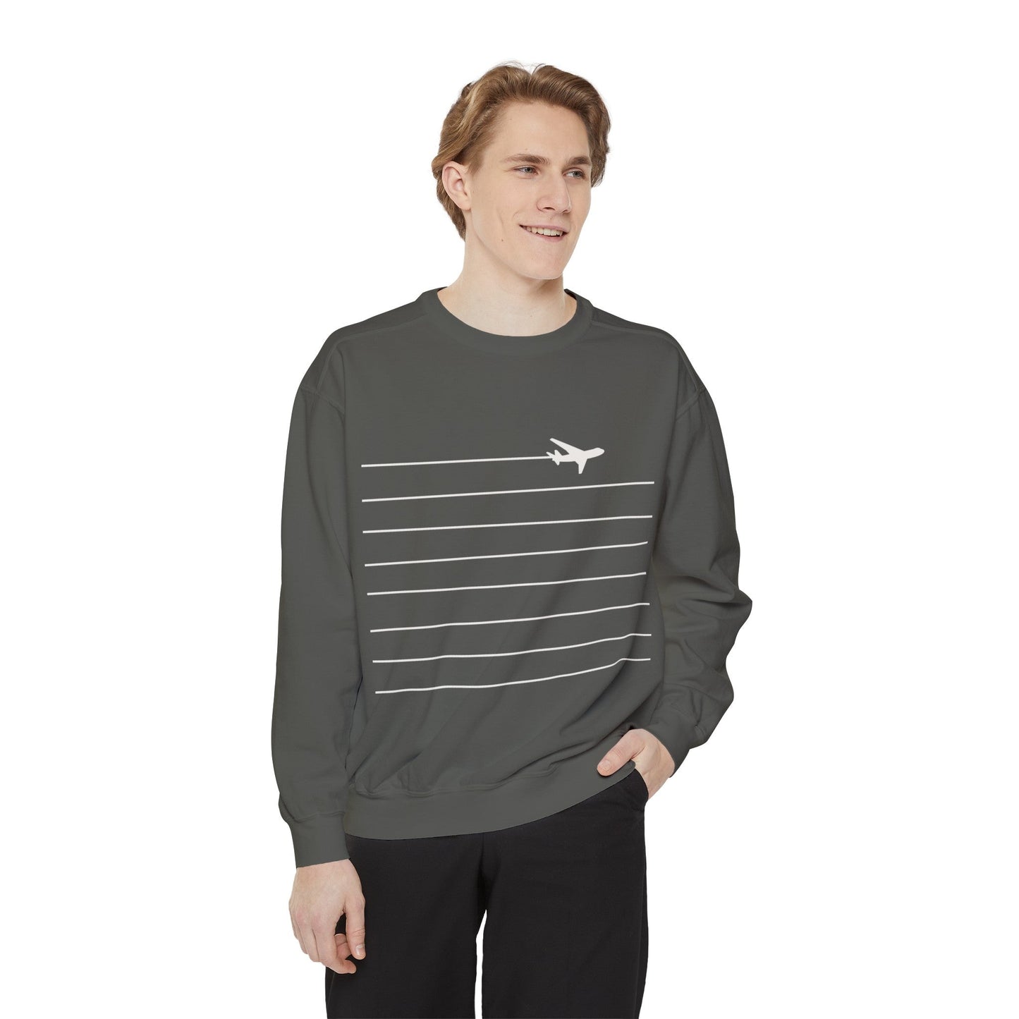 Flight Path Sweatshirt - SOLO SOHI Travel Shop