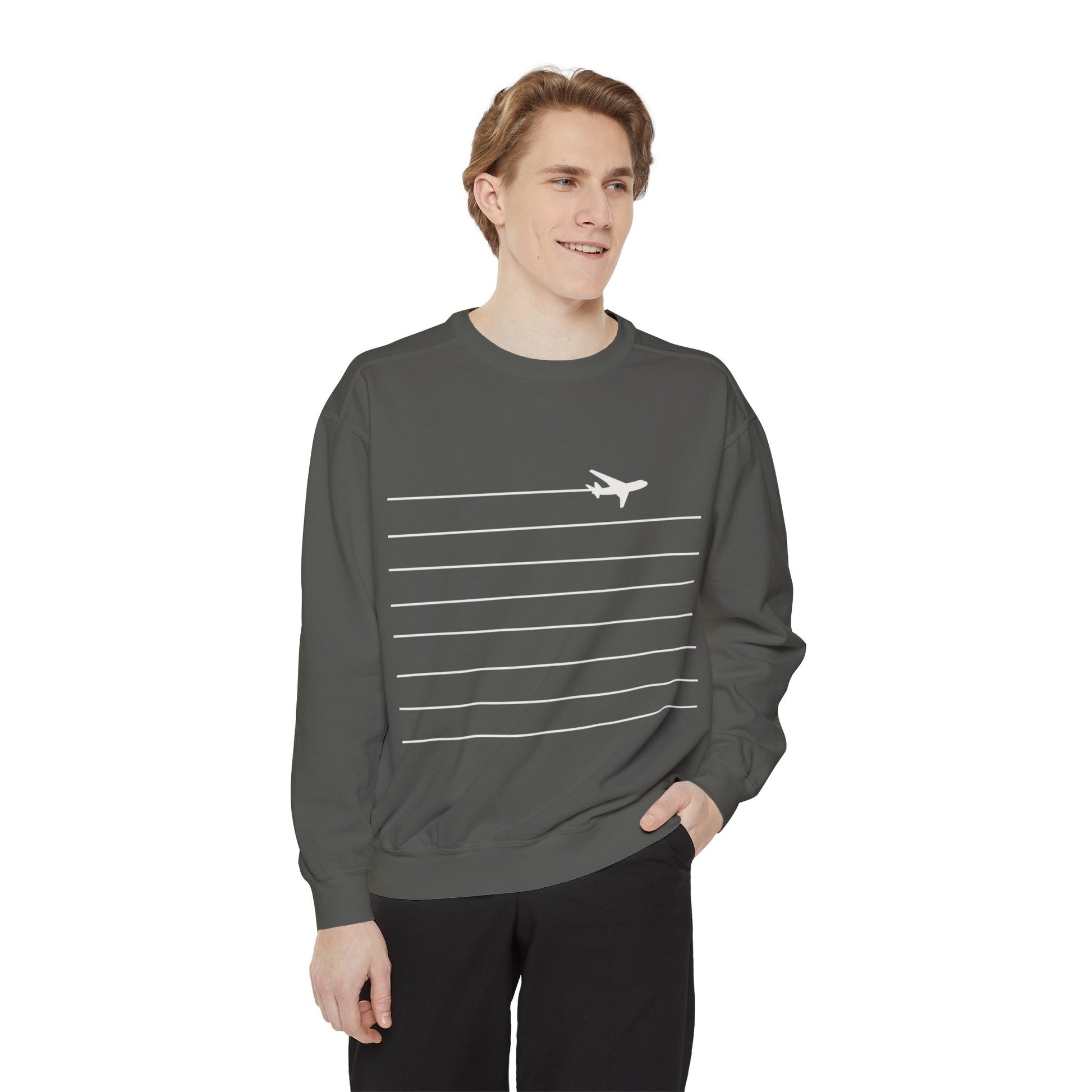 Flight Path Sweatshirt - SOLO SOHI Travel Shop