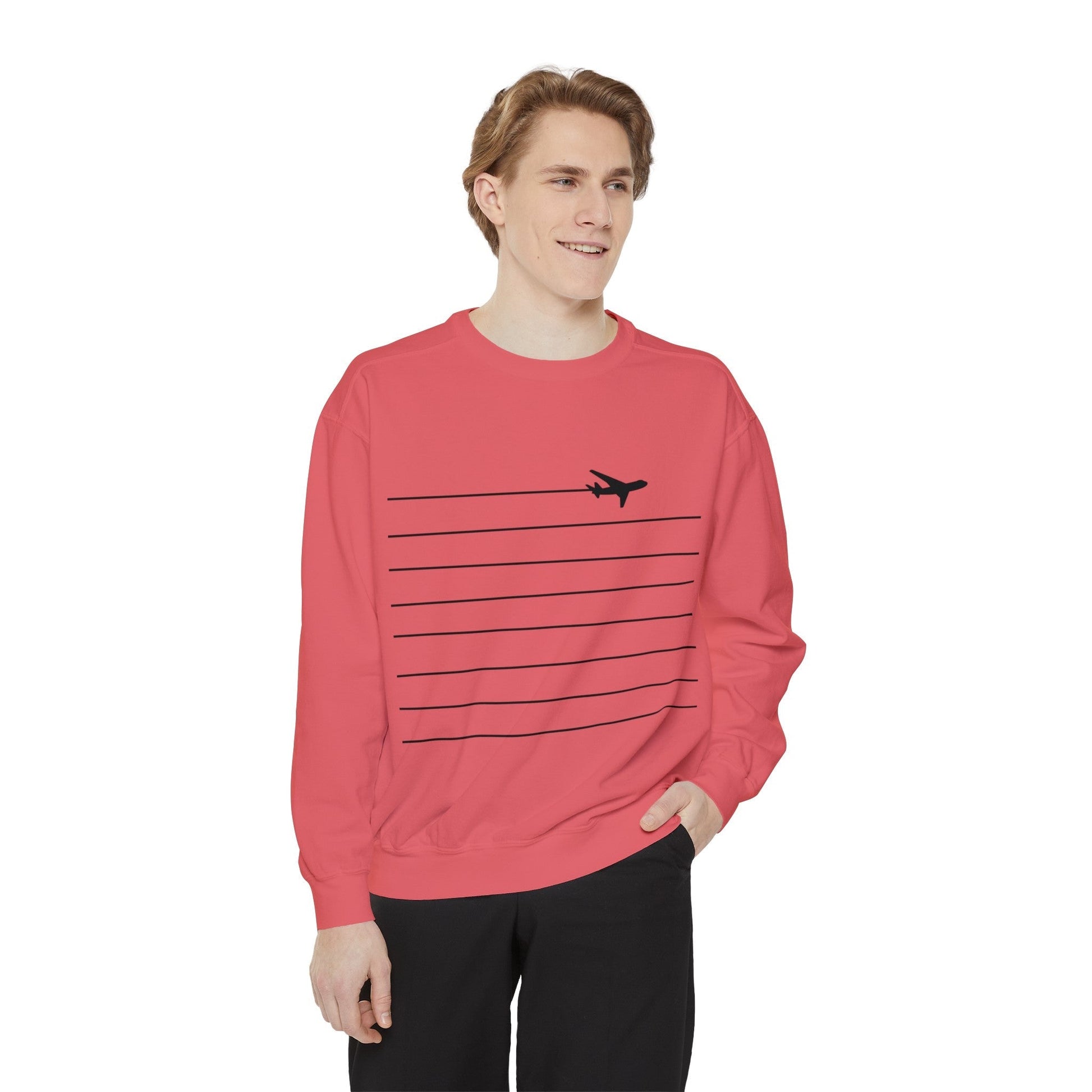 Flight Path Sweatshirt - SOLO SOHI Travel Shop