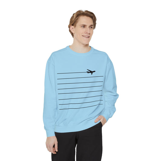 Flight Path Sweatshirt - SOLO SOHI Travel Shop