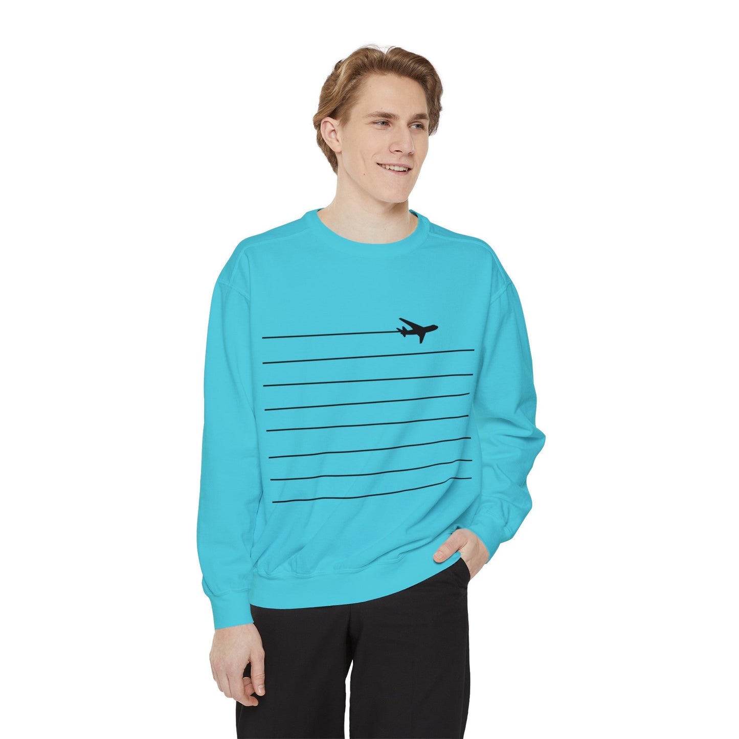 Flight Path Sweatshirt - SOLO SOHI Travel Shop