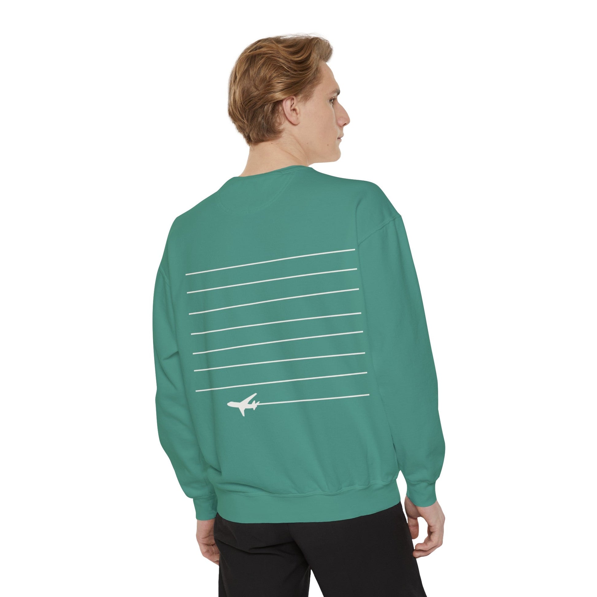 Flight Path Sweatshirt - SOLO SOHI Travel Shop