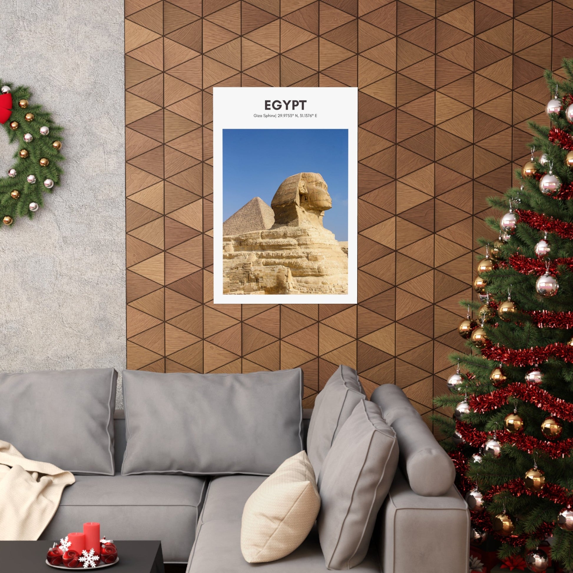 Giza Sphinx Vertical Poster - SOLO SOHI Travel Shop