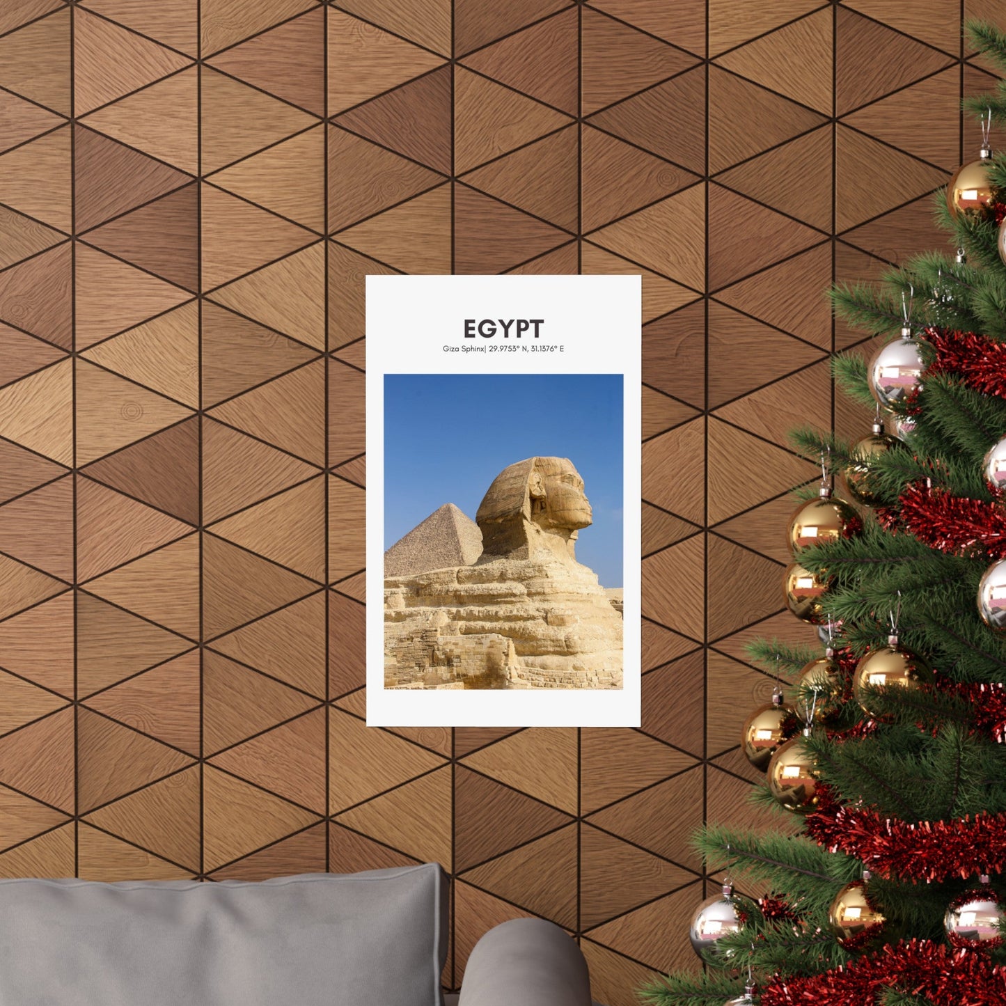 Giza Sphinx Vertical Poster - SOLO SOHI Travel Shop