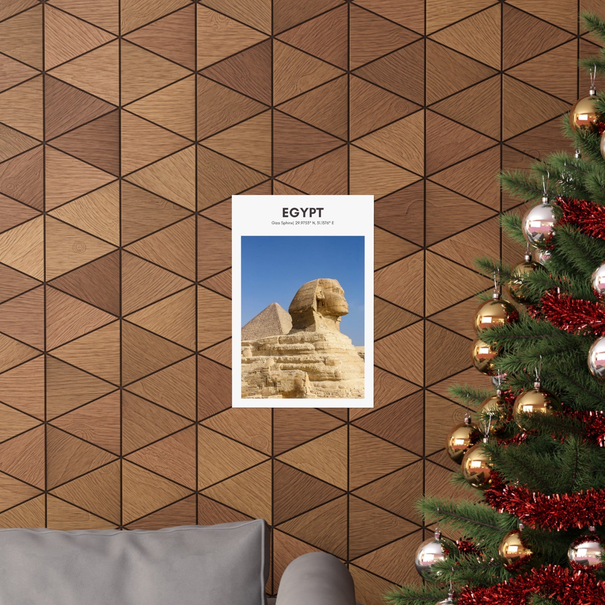 Giza Sphinx Vertical Poster - SOLO SOHI Travel Shop