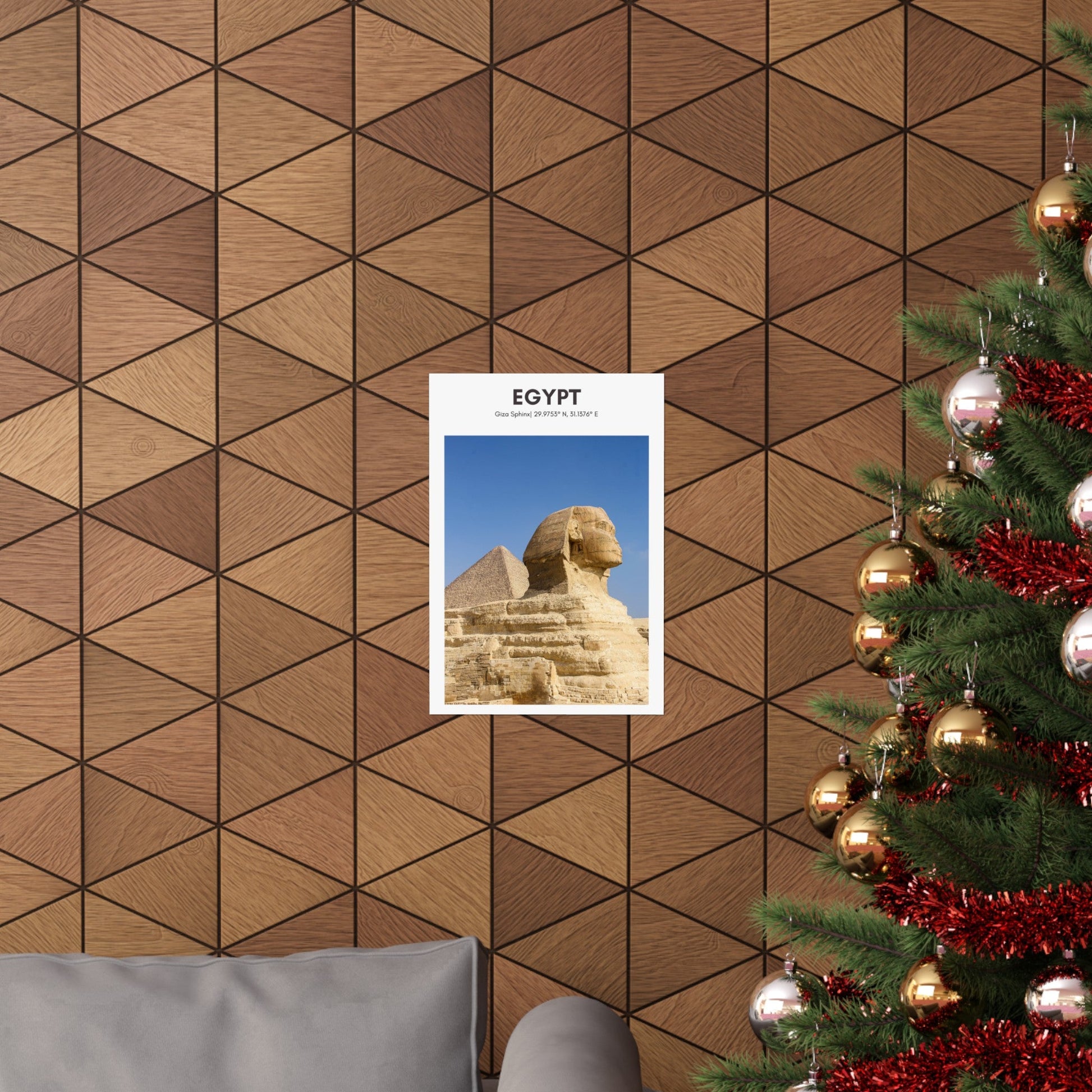 Giza Sphinx Vertical Poster - SOLO SOHI Travel Shop