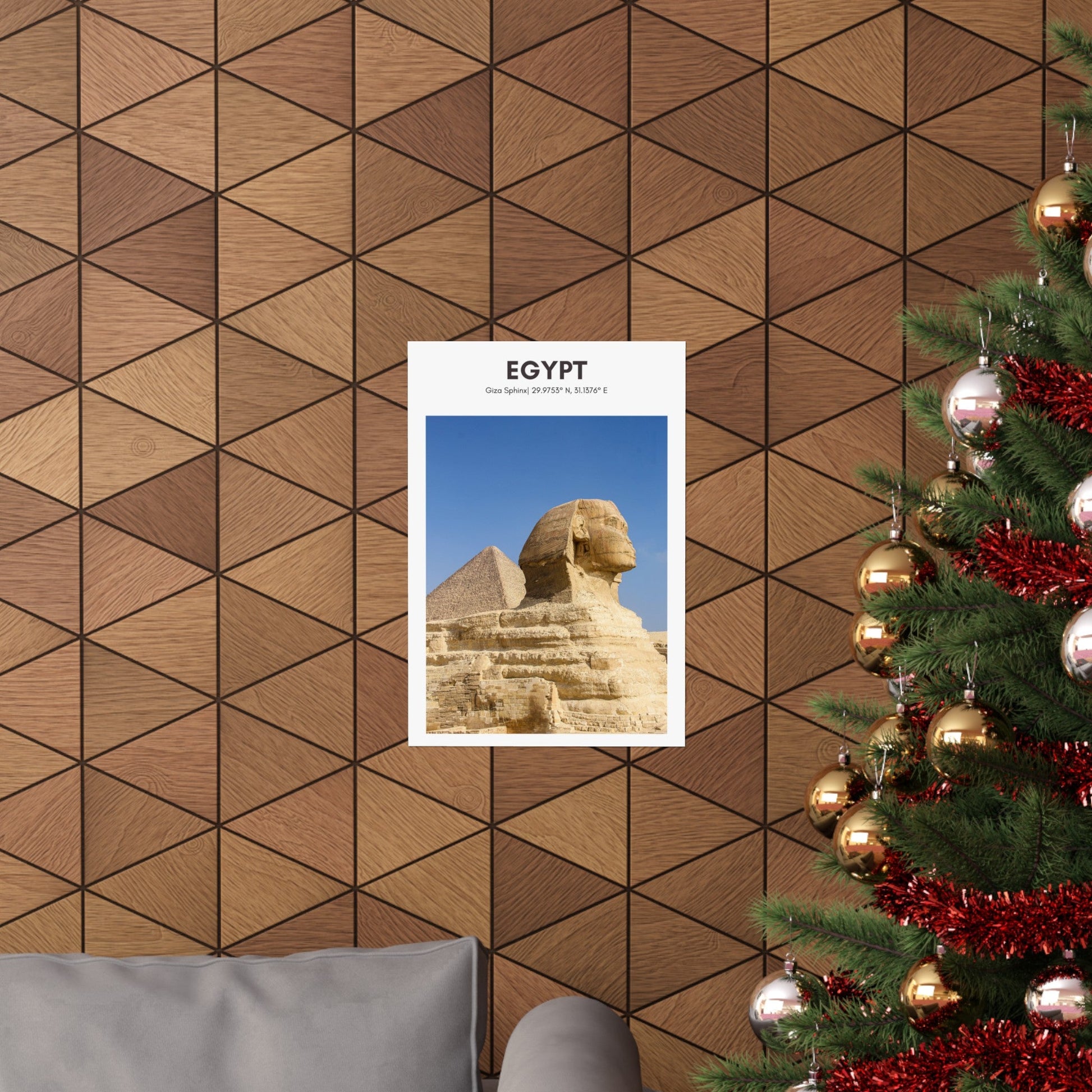 Giza Sphinx Vertical Poster - SOLO SOHI Travel Shop