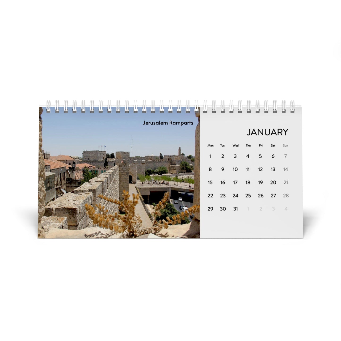 Israel 2024 (5784 - 5785) Desk Calendar - SOLO SOHI Travel Shop