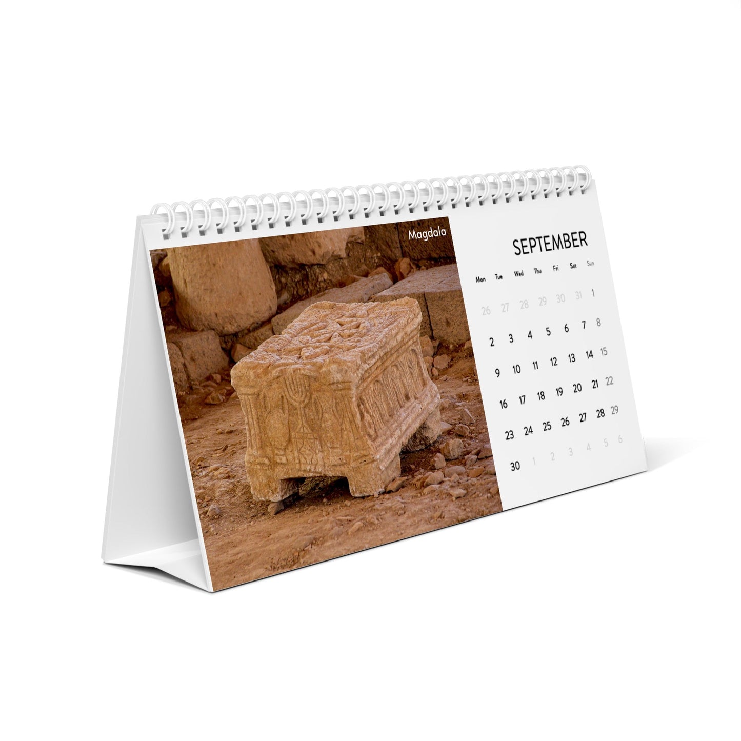 Israel 2024 (5784 - 5785) Desk Calendar - SOLO SOHI Travel Shop