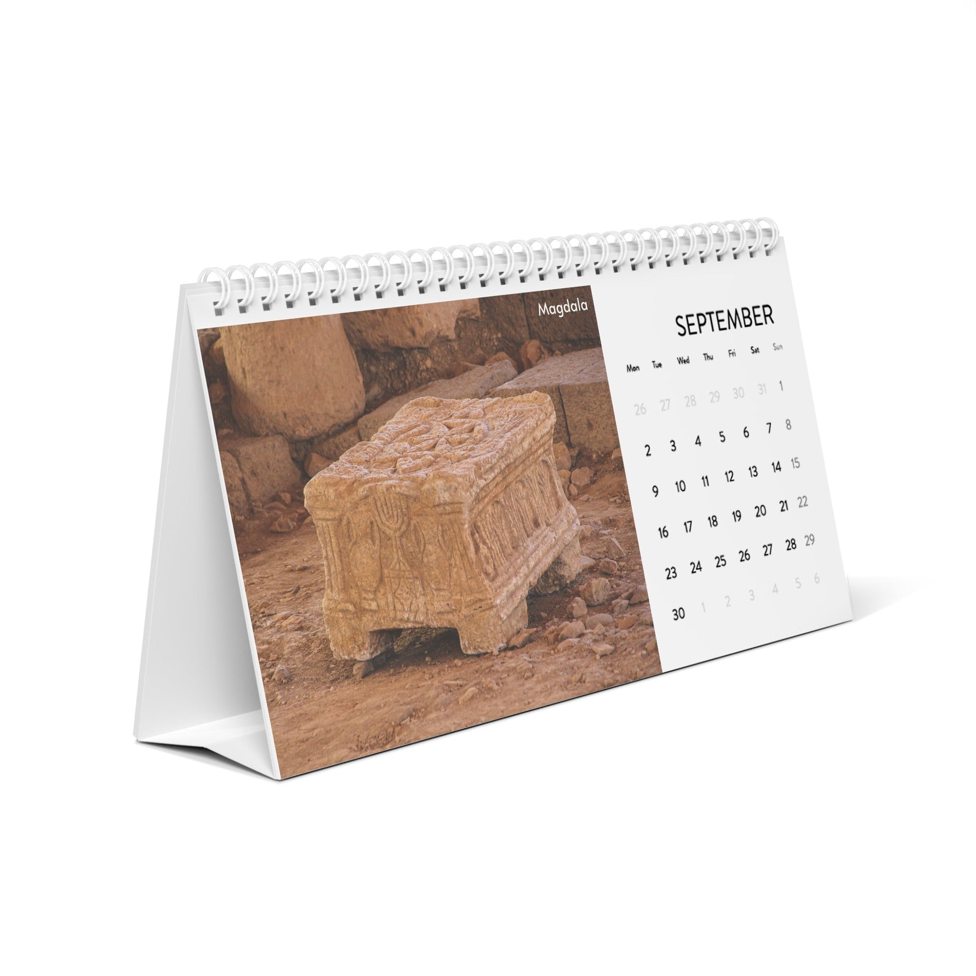 Israel 2024 (5784 - 5785) Desk Calendar - SOLO SOHI Travel Shop