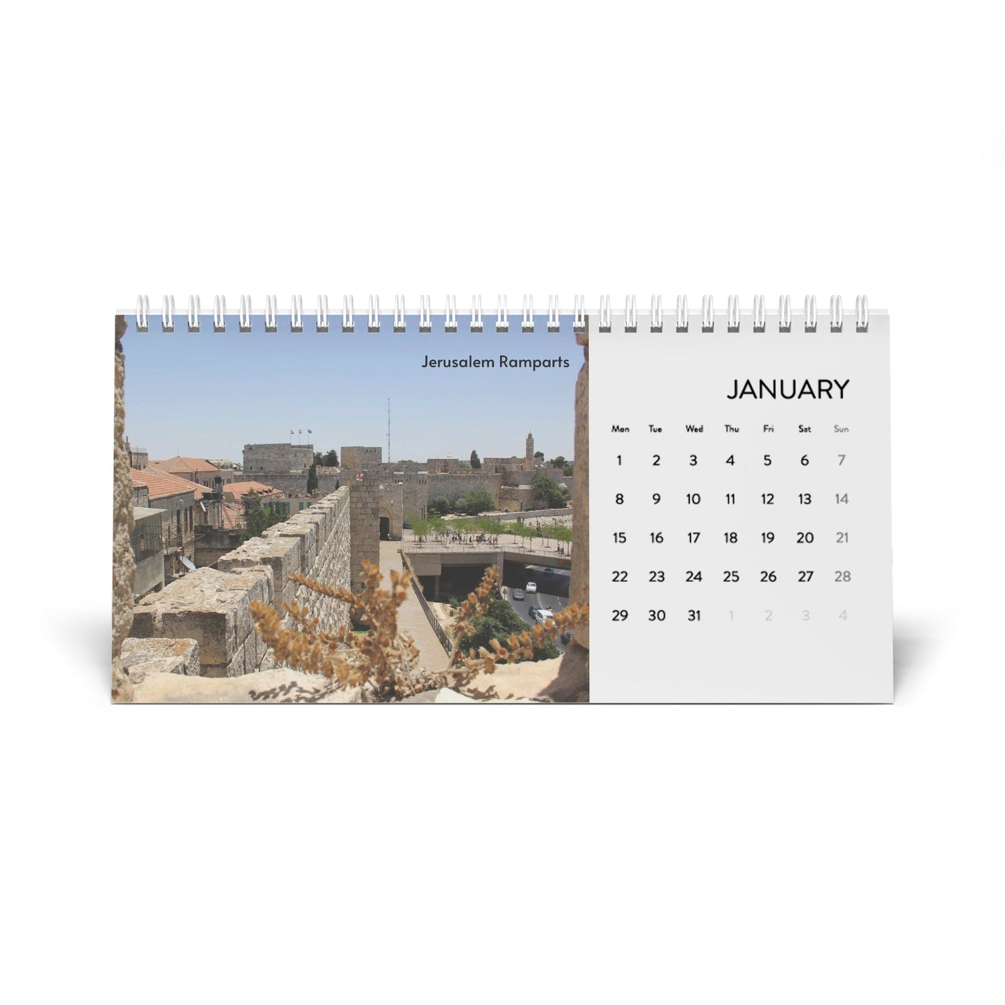 Israel 2024 (5784 - 5785) Desk Calendar - SOLO SOHI Travel Shop