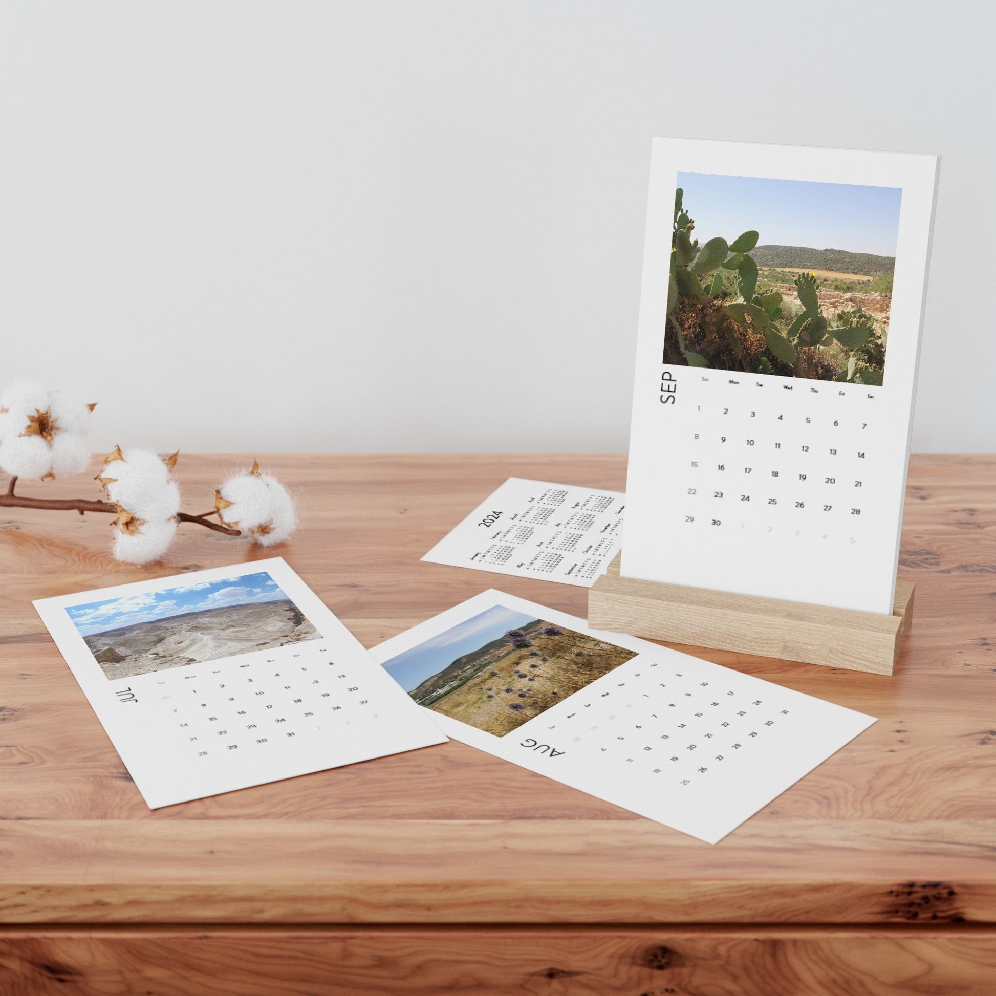 Israel Photos Vertical Desk Calendar (2024) - SOLO SOHI Travel Shop