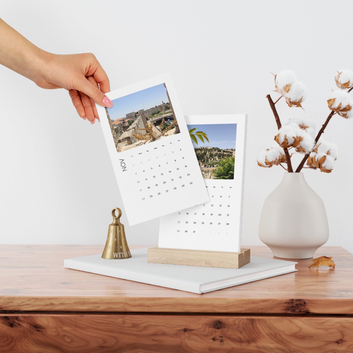 Israel Photos Vertical Desk Calendar (2024) - SOLO SOHI Travel Shop