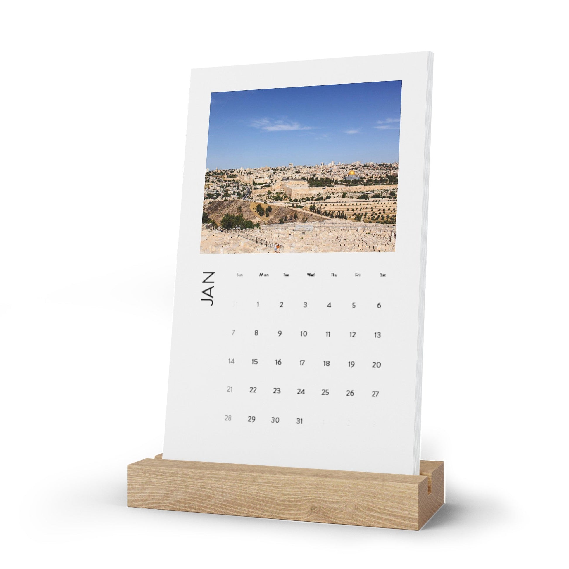 Israel Photos Vertical Desk Calendar (2024) - SOLO SOHI Travel Shop